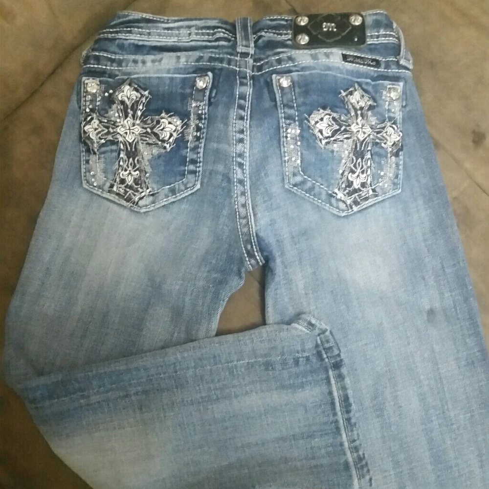 Girl's Miss Me Capri's